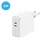 Dual USB-C adaptator de încărcare, 35W, compatibil cu Apple