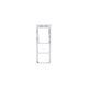 Samsung Galaxy A04S A047F - Slot SIM (White) - GH98-47703B Genuine Service Pack