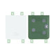 Samsung Galaxy Z Flip 4 F721B - Carcasă Baterie B/G (White) - GH82-29654F Genuine Service Pack