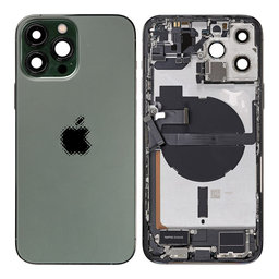 Apple iPhone 13 Pro Max - Carcasă Spate cu Piese Mici (Alpine Green)