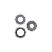 Apple iPhone 13 Pro, 13 Pro Max - Sticlă Cameră Spate + Ramă (Alpine Green) - 3buc
