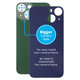 Apple iPhone 13 Mini - Sticlă Carcasă Spate cu Orificiu Mărit pentru Cameră (Green)