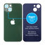 Apple iPhone 13 - Sticlă Carcasă Spate cu Orificiu Mărit pentru Cameră (Green)