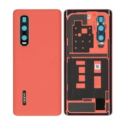 Oppo Find X2 Pro - Carcasă Baterie (Orange) - 4903806 Genuine Service Pack