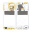 Samsung Galaxy A23 A236B - Ramă Mijlocie (Awesome White) - GH98-47823B Genuine Service Pack