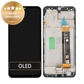 Samsung Galaxy A23 5G A236B - Ecran LCD + Sticlă Tactilă + Ramă (Black) - GH82-29734A, GH82-29735A Genuine Service Pack