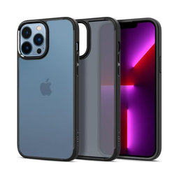 Spigen - Caz Ultra Hybrid pentru iPhone 13 Pro, Frost negru