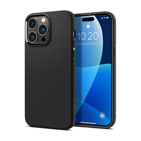 Spigen - Caz Liquid Air pentru iPhone 14 Pro, negru