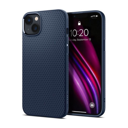 Spigen - Caz Liquid Air pentru iPhone 14, albastru