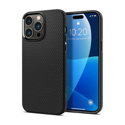 Spigen - Caz Liquid Air pentru iPhone 14 Pro Max, negru