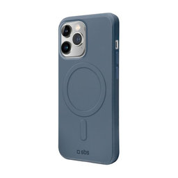 SBS - Caz Force Mag s MagSafe pentru iPhone 14 Pro Max, albastru
