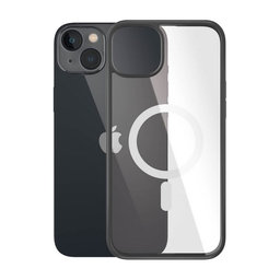 PanzerGlass - Caz ClearCase cu MagSafe pentru iPhone 14 Plus, negru