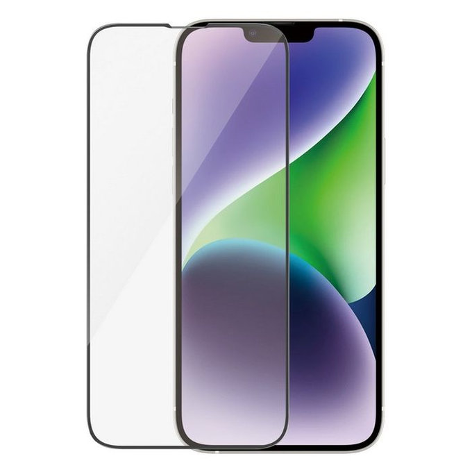 PanzerGlass - Geam Securizat UWF AB pentru iPhone 13 Pro Max & 14 Plus, negru