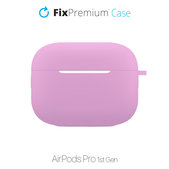 FixPremium - Silicon Caz pentru AirPods Pro, lila