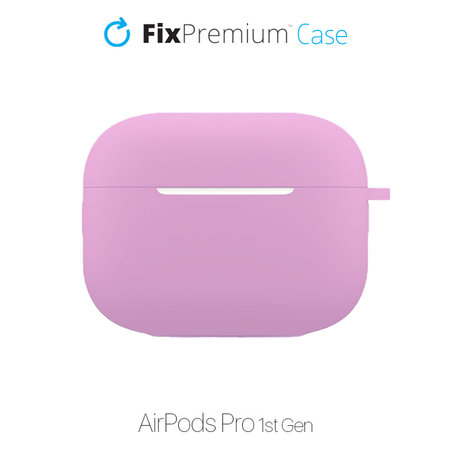 FixPremium - Silicon Caz pentru AirPods Pro, lila