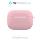 FixPremium - Silicon Caz pentru AirPods Pro, roz