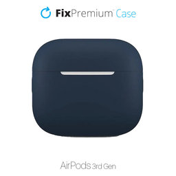 FixPremium - Silicon Caz pentru AirPods 3, albastru