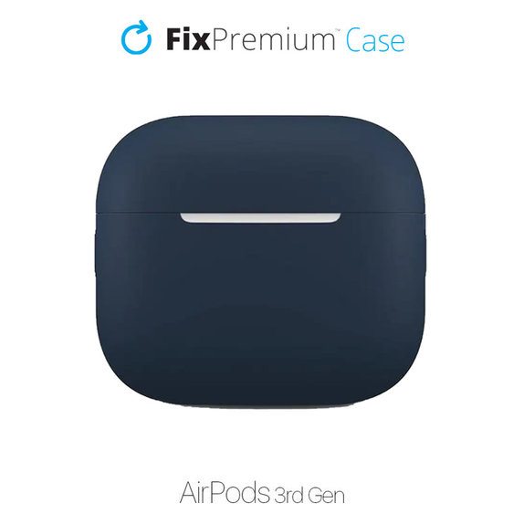 FixPremium - Silicon Caz pentru AirPods 3, albastru
