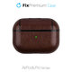 FixPremium - Caz din Piele Artificiala pentru AirPods Pro, maro