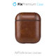 FixPremium - Caz din Piele Artificiala pentru AirPods 1 & 2, maro