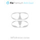 FixPremium - Autocolant pentru praf pentru AirPods 1 & 2, argint