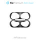 FixPremium - Autocolant pentru praf pentru AirPods 3, negru