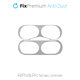 FixPremium - Autocolant pentru praf pentru AirPods Pro, argint
