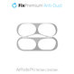 FixPremium - Autocolant pentru praf pentru AirPods Pro, argint