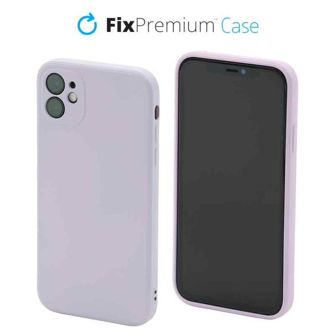 FixPremium - Silicon Caz pentru iPhone 11, violet