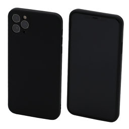 FixPremium - Silicon Caz pentru iPhone 11 Pro Max, negru