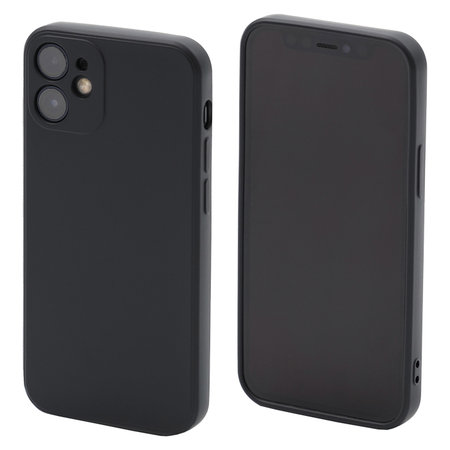 FixPremium - Silicon Caz pentru iPhone 12 mini, negru