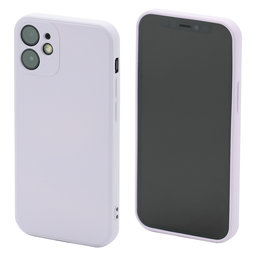 FixPremium - Silicon Caz pentru iPhone 12 mini, violet