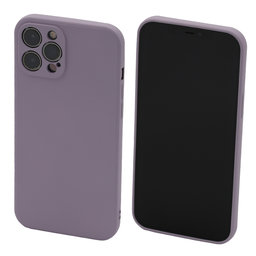 FixPremium - Silicon Caz pentru iPhone 12 Pro Max, violet