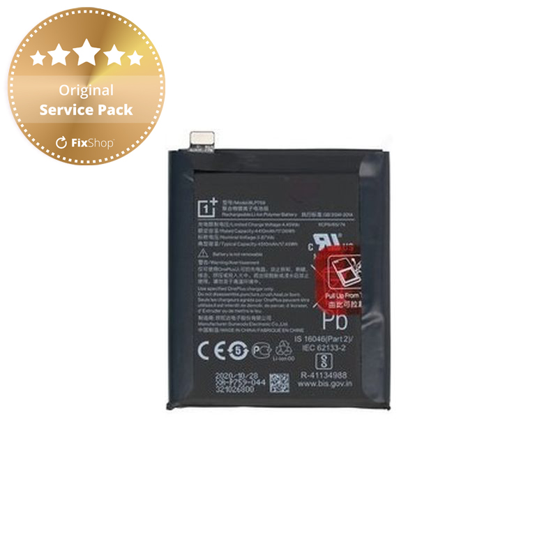 OnePlus 8 Pro - Baterie BLP759 4510mAh - 1031100013 Genuine