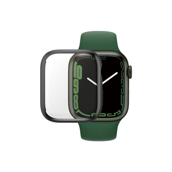 PanzerGlass - Geam Securizat Full Body AB pentru Apple Watch 7, 8 & 9 41mm, negru
