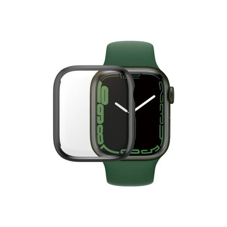 PanzerGlass - Geam Securizat Full Body AB pentru Apple Watch 7, 8 & 9 41mm, negru