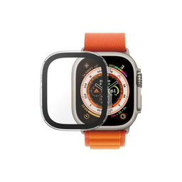 PanzerGlass - Geam securizat Full Body AB pentru Apple Watch Ultra 1st Gen & 2nd Gen (49mm), transparent