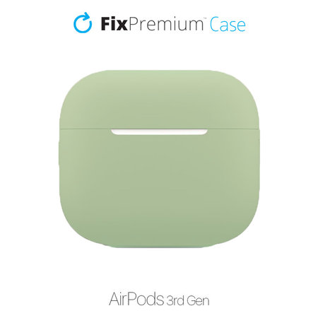 FixPremium - Silicon Caz pentru AirPods 3, verde