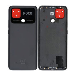 Xiaomi Poco C40 - Carcasă Baterie (Power Black) - 55050001WL9T Genuine Service Pack