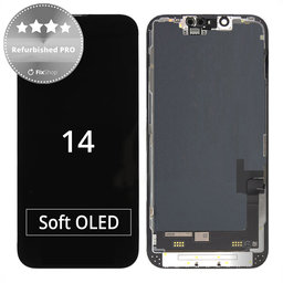 Apple iPhone 14 - Ecran LCD + Sticlă Tactilă + Ramă Refurbished PRO