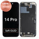 Ecran pentru iPhone 14 Pro, Sticlă tactilă cu ramă, Refurbished