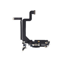 Apple iPhone 14 Pro Max - Conector de Încărcare + Cablu Flex (Space Black)