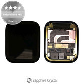 Ecran LCD pentru Apple Watch 7 45mm, Sapphire Crystal, Sticlă Tactilă fără ramă, Refurbished PRO