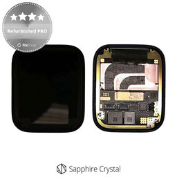 Apple Watch 7 45mm - Ecran LCD + Sticlă Tactilă (Sapphire Crystal) Refurbished PRO