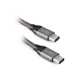 SBS - Thunderbolt 3 Cablu (USB-C) cu PowerDelivery 240W (1m), gri