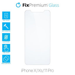 FixPremium Glass - Geam securizat pentru iPhone X, XS & 11 Pro