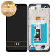 Motorola Moto E22i, E22 - Ecran LCD + Sticlă Tactilă + Ramă (Black) - 5D68C21594 Genuine Service Pack