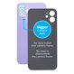 Apple iPhone 12 - Sticlă Carcasă Spate cu Orificiu Mărit pentru Cameră (Purple)