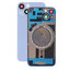 Apple iPhone 14 - Sticlă pentru carcasa din spate cu piese mici (Blue)