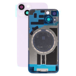 Apple iPhone 14 - Sticlă pentru carcasa din spate cu piese mici (Purple)